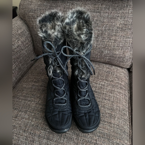 Women's Columbia Minx Mid III Waterproof Black Winter Snow Boot,  Size 10.5 - Picture 8 of 8